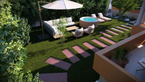 Luna Serene Garden Home - Jacuzzi & Gym